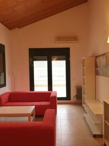 Ático en alquiler en Centre Històric - Rambla Ferran - Estació de 3 habitaciones con terraza y muebles