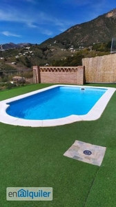 Villa de alquiler Frigiliana con 3 dormitorios y piscina