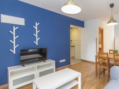 Moderno apartamento estudio en alquiler en Aluche, Madrid.
