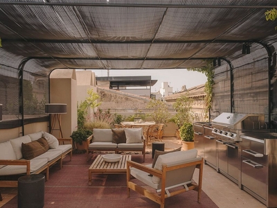 Piso en alquiler en calle Socors de 2 habitaciones con terraza y muebles