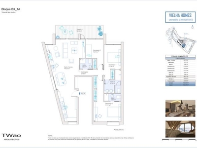 Apartamento primera planta Bloque B3 1A