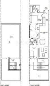 Dúplex piso tipo dúplex con semisótano 42.49 m2, jardín 18.25 m2, terraza, aparcamiento y dos patios. en Fuengirola