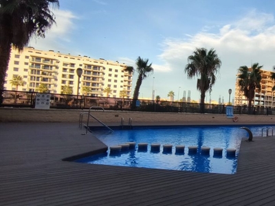 Alquiler de piso con piscina y terraza en Moncofa
