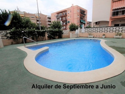 Alquiler de piso con piscina y terraza en Torredembarra, Barri Marítim-Platja de la Paella