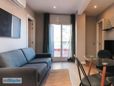 Apartamento de 3 dormitorios con gran terraza en alquiler en Sant Andreu