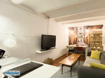 Encantador apartamento de 1 dormitorio en alquiler en Barri Gòtic