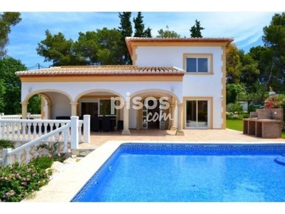 Chalet en alquiler en Balcón Al Mar-Cap Martí-Adsubia