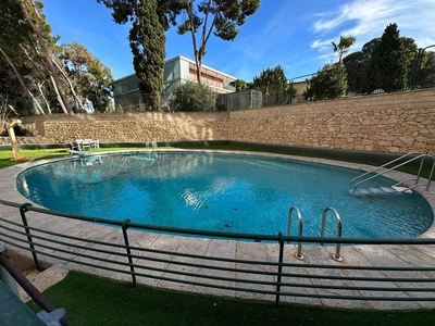 Venta de piso con piscina y terraza en Plà del bon repòs-La Goleta-San Antón (Alicante), Vistahermosa