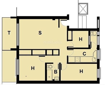 Apartamento en paseo 9 d a pie de playa 3 habitaciones garaje propio en Canet d´en Berenguer