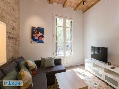 Apartamento de 1 dormitorio en alquiler en Plaça Espanya