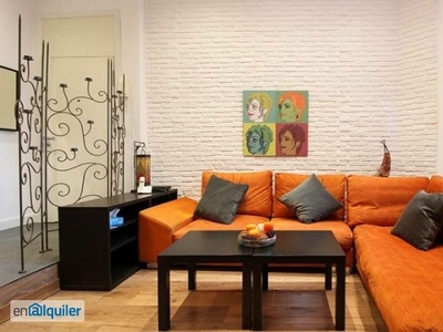Moderno apartamento de 1 dormitorio en alquiler en Moncloa