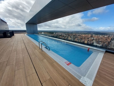Alquiler apartamento en paseo de la dirección 161 apartamento amueblado con ascensor, parking, piscina, calefacción y aire acondicionado en Madrid