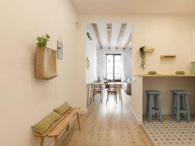 Alquiler piso magnífico de temporada de 1 a 11 meses en Raval en Barcelona