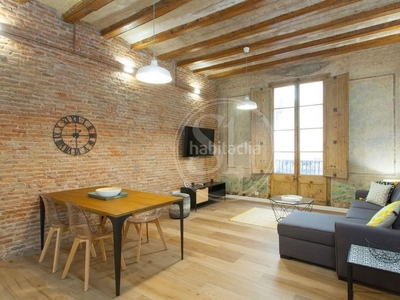 Alquiler piso moderno de temporada de 1 a 11 meses en Gòtic en Barcelona