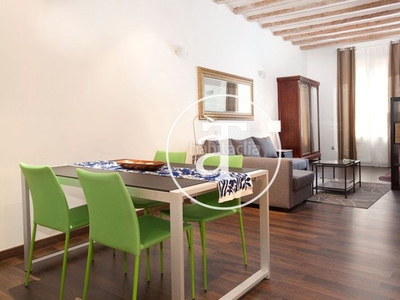 Alquiler piso práctico de alquiler temporal apartamento amueblado y equipado en Barcelona