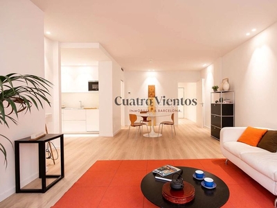 Alquiler piso reformado con tres habitaciones, junto a plaça molina, en alquiler en Barcelona