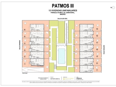 Casa pareada chalets adosados y pareados en el cañaveral en Madrid