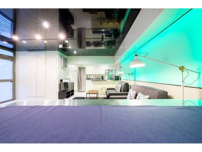 Dúplex se vende duplex reformado y amueblado de 50m2. salón-comedor moderno. habitacion doble con jacuzzi en Madrid