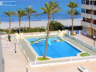 Venta de piso con piscina y terraza en La Manga del Mar Menor, PEDRUCHILLO