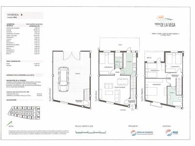 Venta Dúplex en Avenida de la Quinta La Algaba. Nueva plaza de aparcamiento con terraza calefacción individual 199 m²