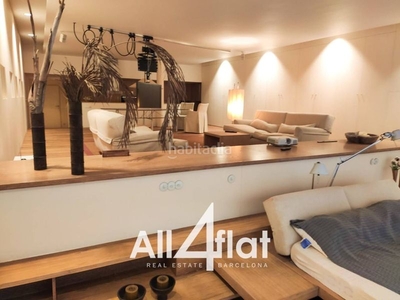 Alquiler piso luminoso de 149 m2 en el putxet con 1 habitación doble, 1 baño completo, cocina equipada. amueblado. en Barcelona