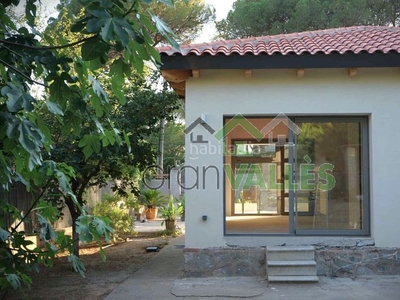 Chalet bonita casa totalmente rehabilitada / obra nueva 2023 en Sant Cugat del Vallès