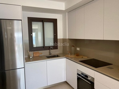 Planta baja piso con terraza 67.93 sur con vistas al mar en Rincón de la Victoria