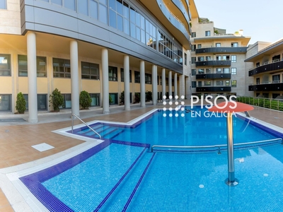 Alquiler de piso con piscina y terraza en Padriñán (Sanxenxo)