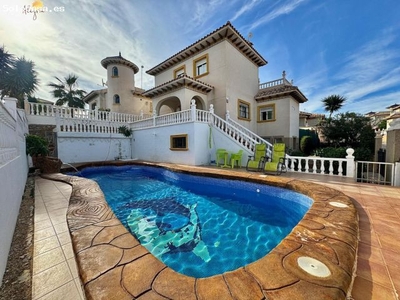¡Campo Amor! Magnifica Villa con gigantesca piscina privada + Solarium con vistas al mar