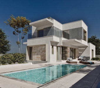 Venta de casa con piscina y terraza en Finestrat, Sierra cortina
