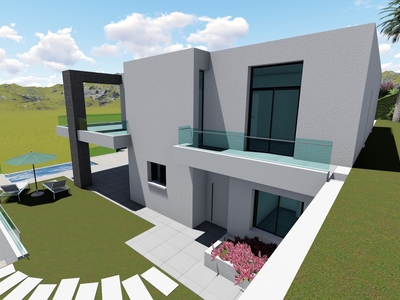 Villa de diseño en un proyecto nuevo en Mijas