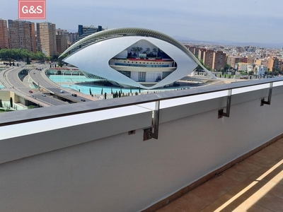 Alquiler de piso con piscina y terraza en La Seu (Valencia), Ciutat de les Arts i de les Ciencies