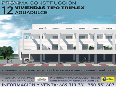 PROMOCION DE OBRA NUEVA EN AGUADULCE CENTRO, ZONA DE LA GLORIA