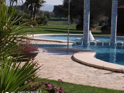 Casa en vacacional en campo de golf