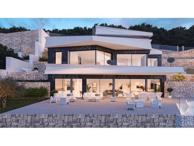 Amplia villa contemporánea situada en una parcela de 1500 m2 en Benissa,vistas al mar