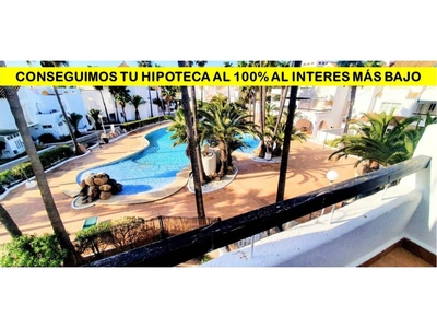 Ático de 1 dormitorio con terraza de vistas tropicales en sublime residencial de piscinas paradisiacas