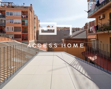 Alquiler piso de obra nueva a un paso de sant gervasi, consta de 57m2 construidos, terraza, 1 habitación, 1 baño, trastero incluido, parking opcional, calefacción por aerotermia. en Barcelona