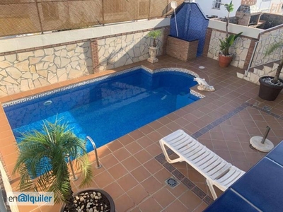 Alquiler casa obra nueva piscina Almijara