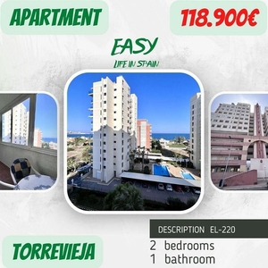 Venta de piso en avenida Del Pacífico de 2 habitaciones con terraza y piscina