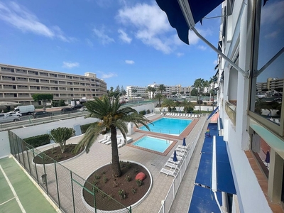 Alquiler de ático en avenida De Tirajana de 1 habitación con terraza y piscina