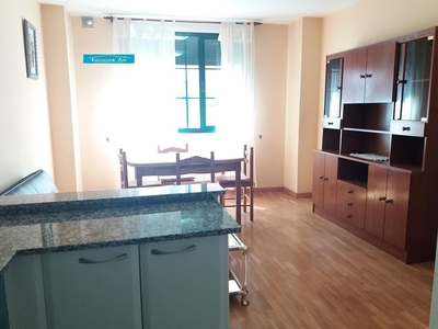 Piso en alquiler en Zona Alta de 2 habitaciones con muebles y calefacción