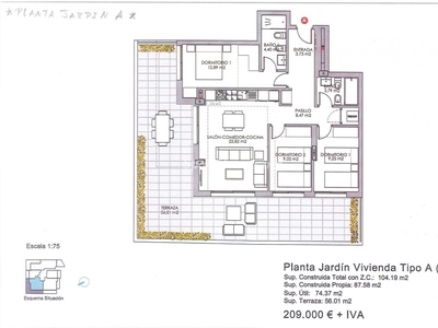 Ground floor apartment for sale in Armilla