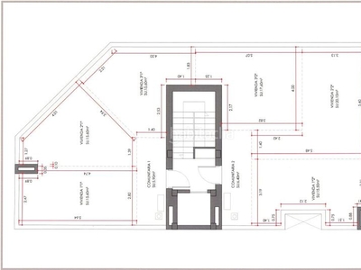 Piso con 3 habitaciones con parking, calefacción y aire acondicionado en Viladecans