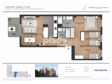 Piso en venta en Carrer de Tetuan, cerca de Carrer del Bruc en Gràcia por 279.000 €