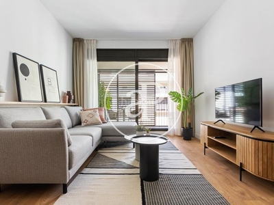 Alquiler piso en alquiler amueblado y con terraza en gracia en Barcelona