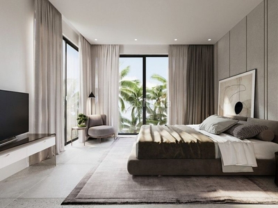 Casa con 4 habitaciones con parking, piscina, aire acondicionado, jardín y vistas al mar en Marbella