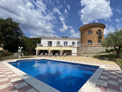 Casa de alquiler Castell d'Aro Mirador con piscina ideal para familias con niños y amigos.