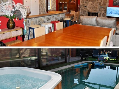 Casa rural 19 personas deluxe con piscina y jacuzz