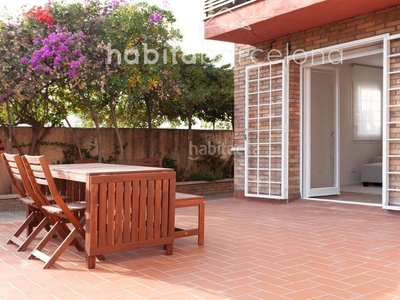 Alquiler piso a estrenar con gran terraza en Can Baró Barcelona