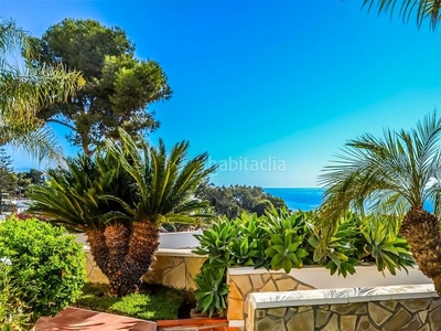 Casa con piscina, 100 metros al mar en Benajarafe